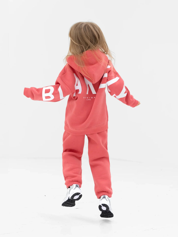 Mini Blakely Sweatpants - Sunrise Coral
