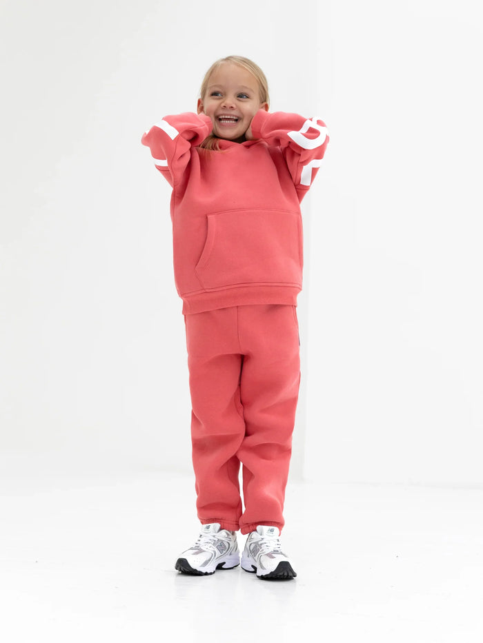 Mini Blakely Sweatpants - Sunrise Coral