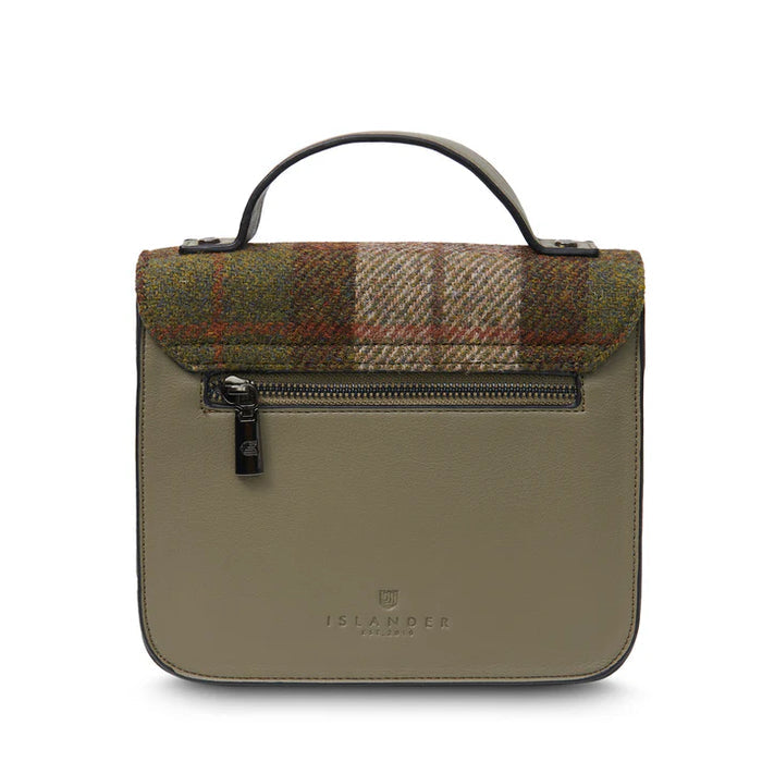 Mini Calton Satchel - Chestnut Tartan