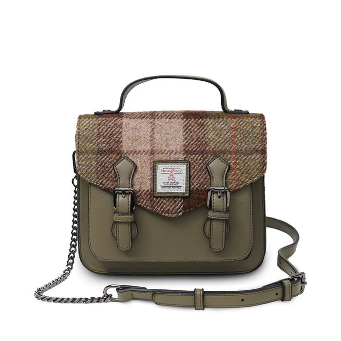 Mini Calton Satchel - Chestnut Tartan