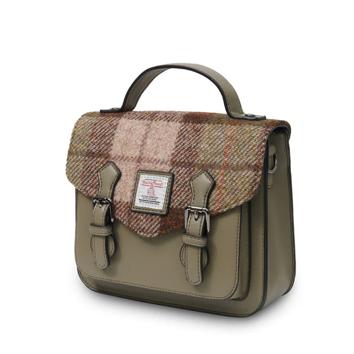 Mini Calton Satchel - Chestnut Tartan
