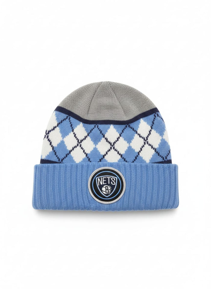 Mitchell & Ness - NETS Beanie - Powder Blue - Clique Apparel
