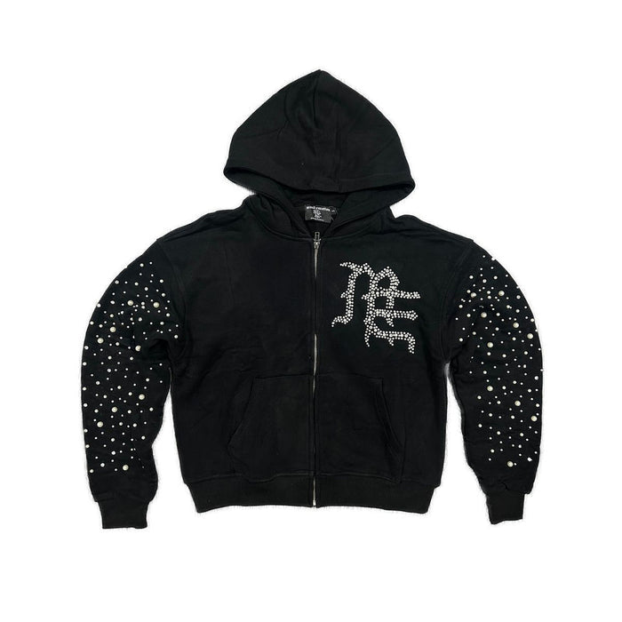 Mixed Emotion - Pearl Hoodie - Black - Clique Apparel