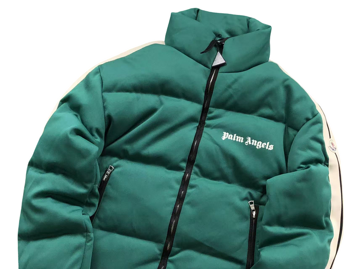 Moncler x Palm Angels Rodman Down Jacket Teal