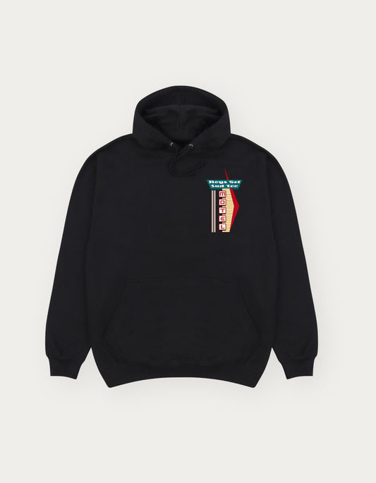 MOTEL HOODY BLACK