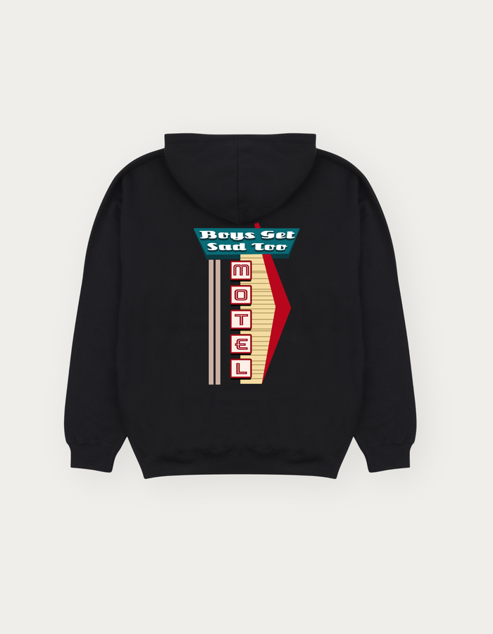 MOTEL HOODY BLACK