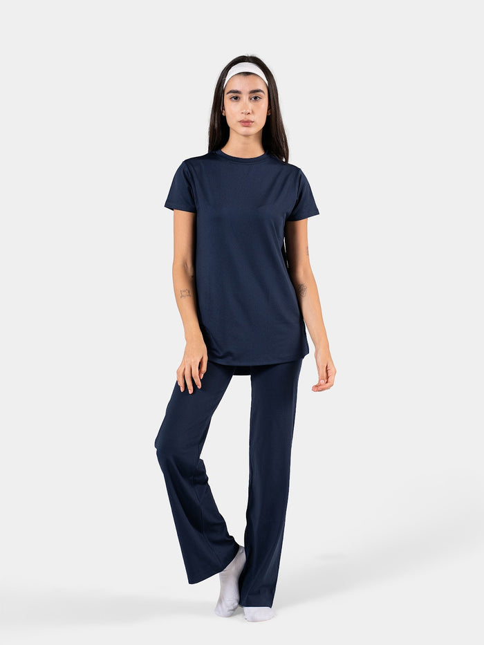 MOVE LOOSE T-SHIRT NAVY 1
