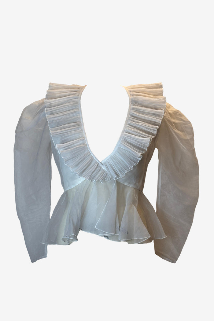 Mr K & Co Sydney Ruffle Blouse image 0