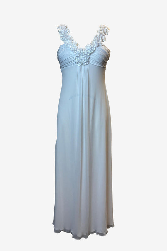 Mr K. Floral Detail Pearl Maxi Dress image 0
