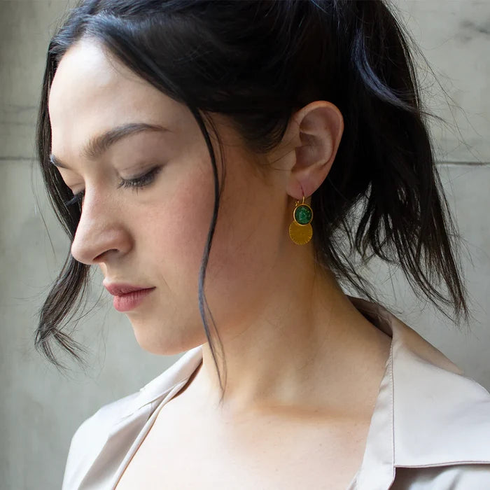 Myrto Earrings - The New York Public Library Shop