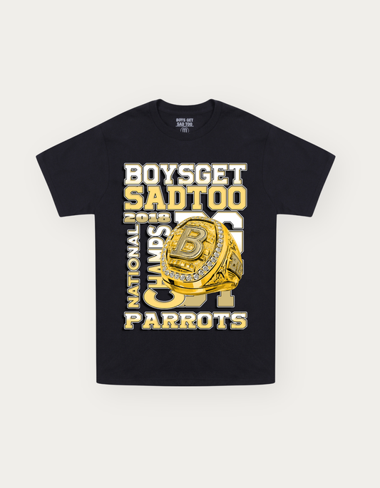 NATIONAL CHAMPS TEE BLACK