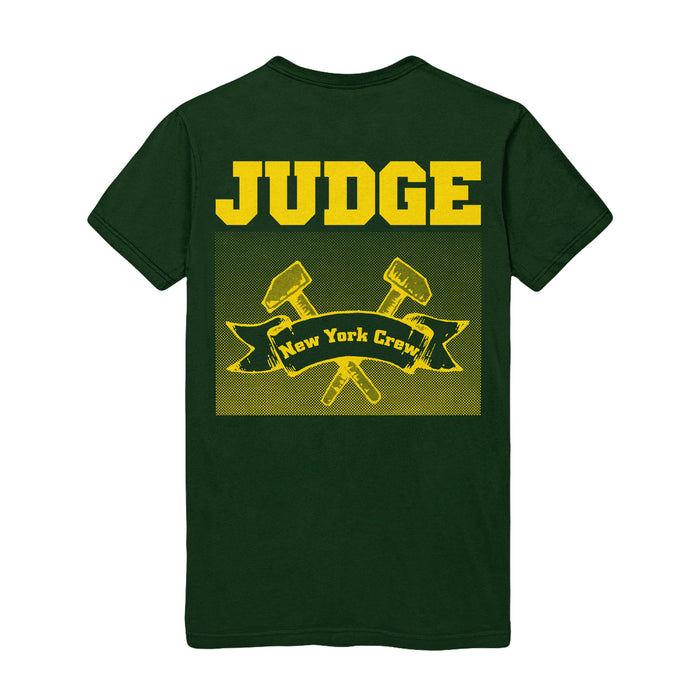 judge New York Crew Forest Green T-Shirt back