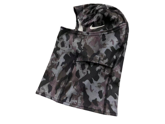 Nike Pro Hyperwarm Balaclava Camo Grey