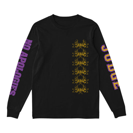 judge No Apologies Black Long Sleeve