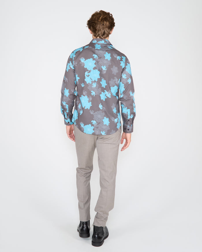 NORMAN SOFTBLOOM SHIRT - SLATE