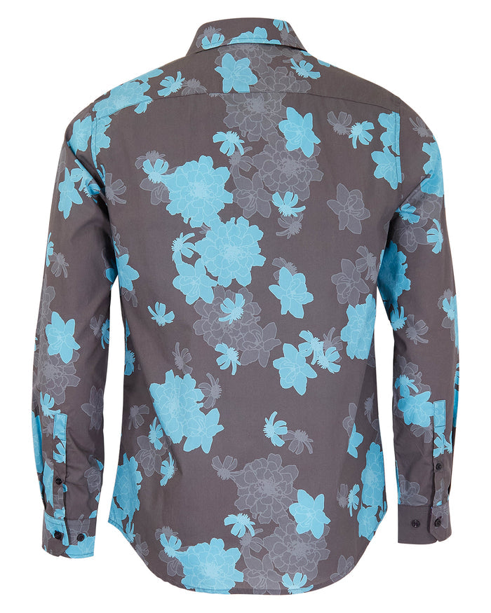 NORMAN SOFTBLOOM SHIRT - SLATE