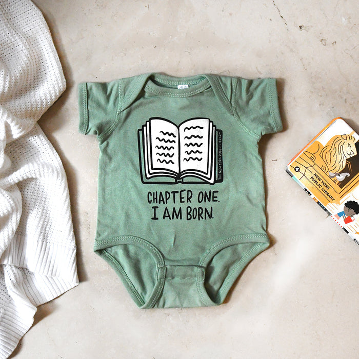 NYPL Chapter One Onesie - The New York Public Library Shop