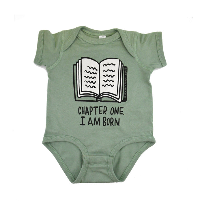 NYPL Chapter One Onesie - The New York Public Library Shop