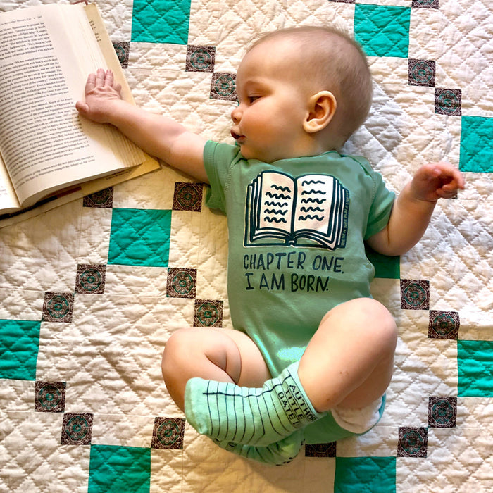 NYPL Chapter One Onesie - The New York Public Library Shop