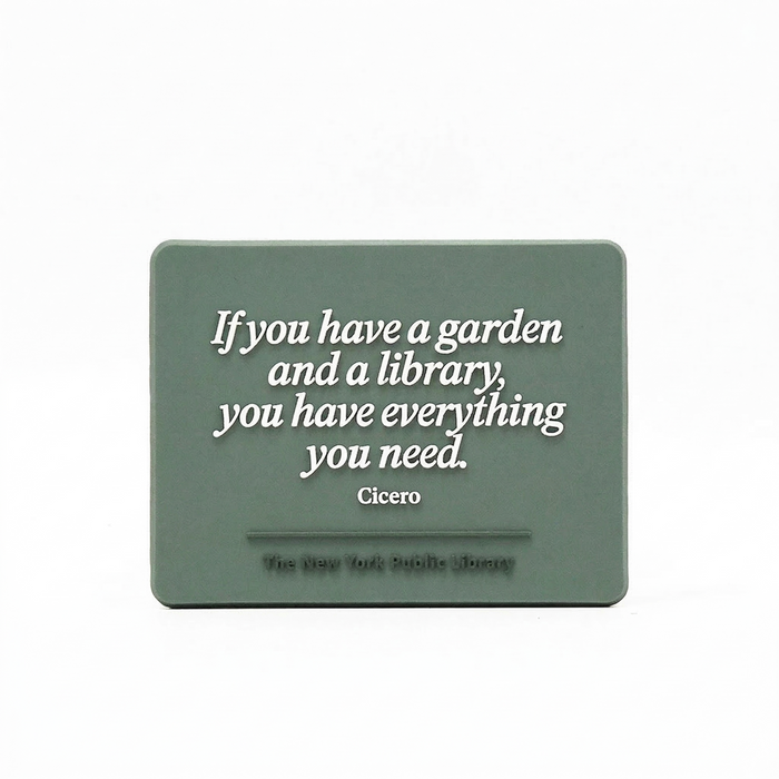 NYPL Cicero Rubber Magnet
