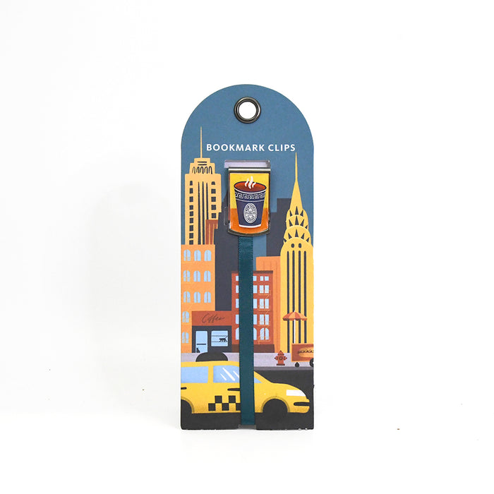 NYPL Coffee Cup Bookmark Clip