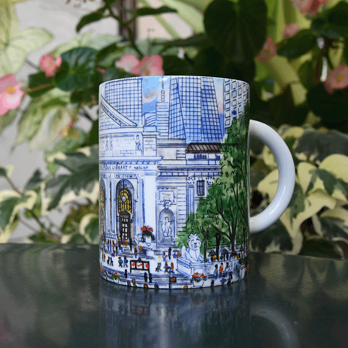 GIF showing all the different sides of the mug.