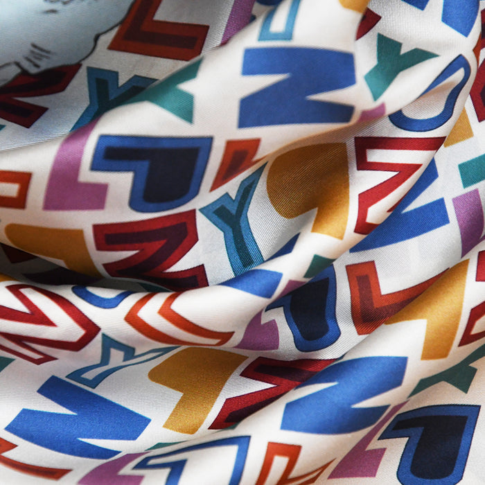 Close-up of the fabric.