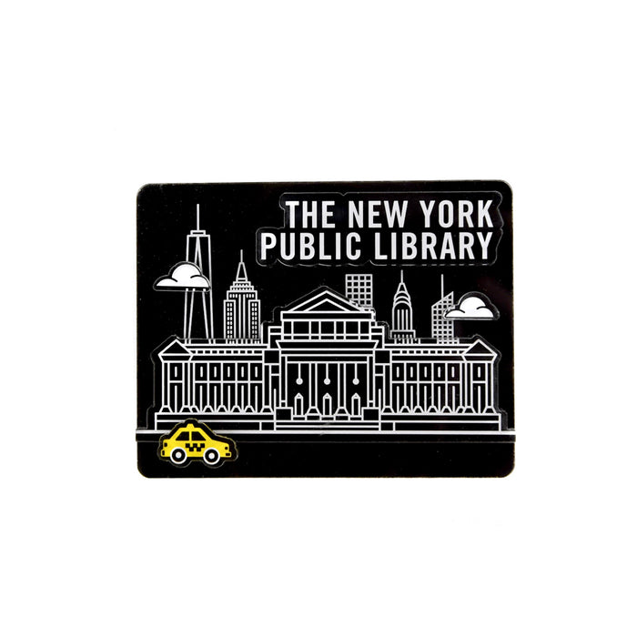 NYPL Skyline 3D Magnet