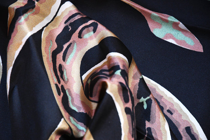 NYPL Snake Silk Scarf - The New York Public Library Shop