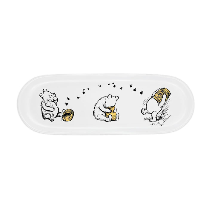 NYPL Winnie-the-Pooh's Honey Ceramic Tray - The New York Public Library Shop