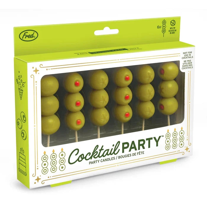Olives Cocktail Party Candles