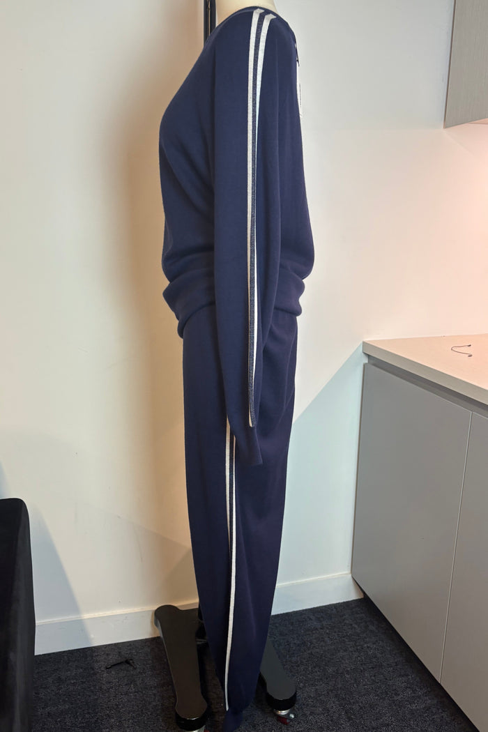 Olivia Von Halle Silk and Cashmere Blend Sweatsuit Set