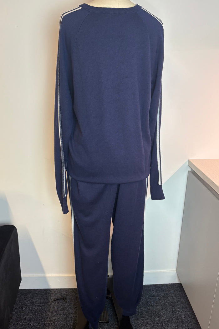 Olivia Von Halle Silk and Cashmere Blend Sweatsuit Set