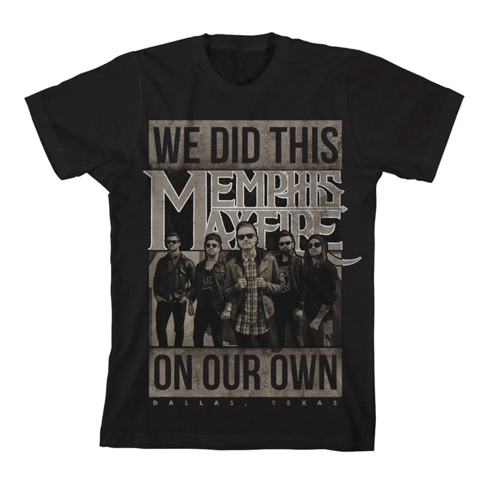 memphis may fire On Our Own - Black T-Shirt