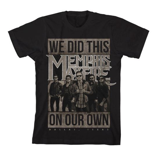 memphis may fire On Our Own - Black T-Shirt