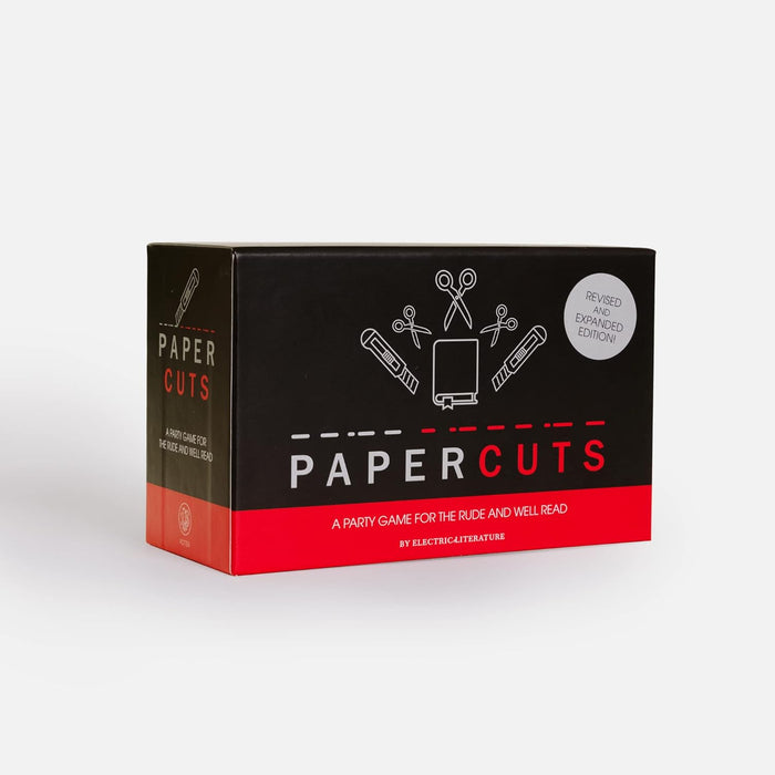 Papercuts: A Party Game for the Rude and Well-Read (A Card Game for Book Lovers)