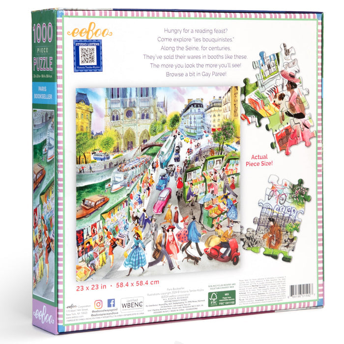 Paris Bookseller Puzzle