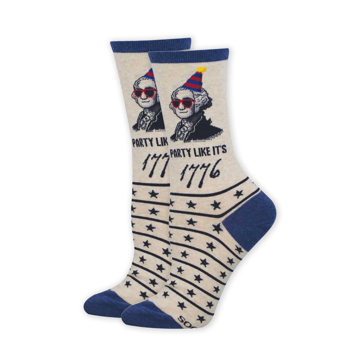 Party Like It's 1776 Women's Socks