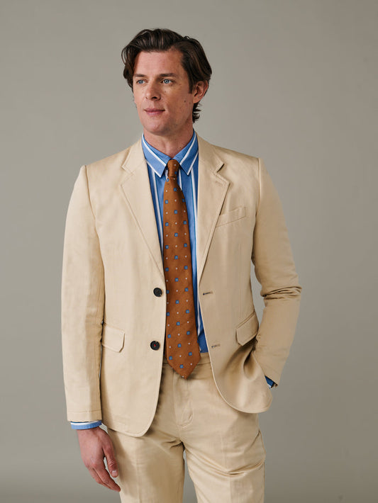 Aubin Sand Pasmore Jacket | Linen Jacket