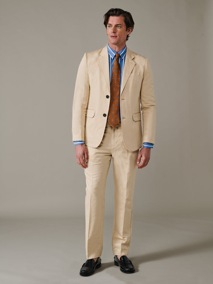 Aubin Sand Pasmore Jacket | Linen Jacket
