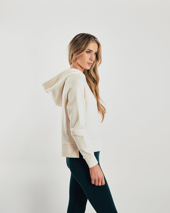 Perla Hood Vanilla White