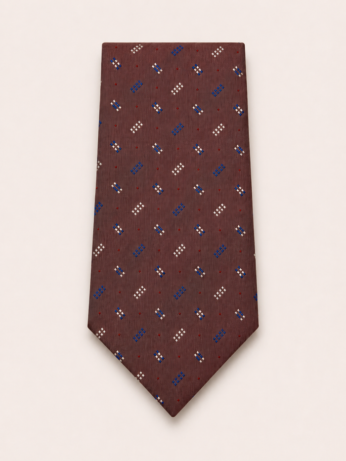 Pierre Cardin Mauve Silk Tie