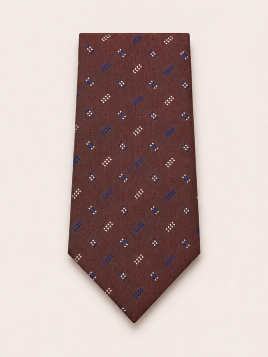 Pierre Cardin Mauve Silk Tie