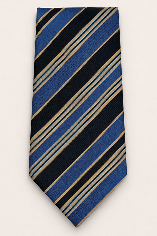 Pierre Cardin Riviera Stripe Silk Tie