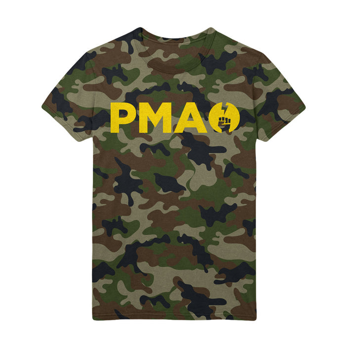 john joseph PMA Fist - Camo T-Shirts