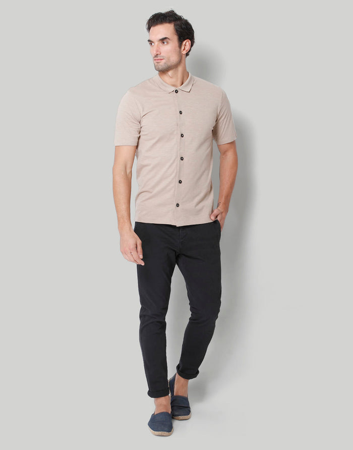Polo Neck T-Shirt