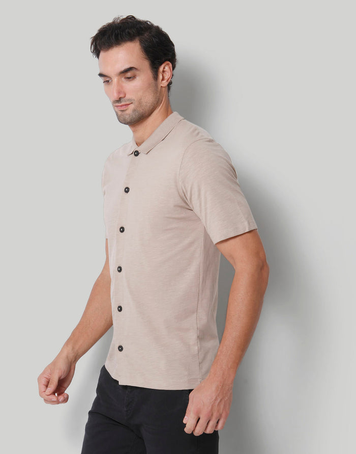 Polo Neck T-Shirt