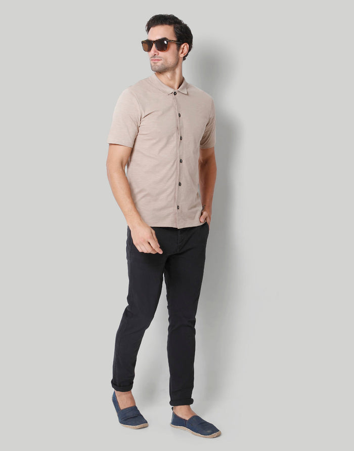 Polo Neck T-Shirt