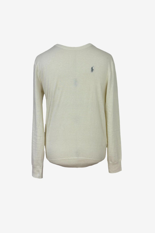 Polo Ralph Lauren Cream Knit Sweater