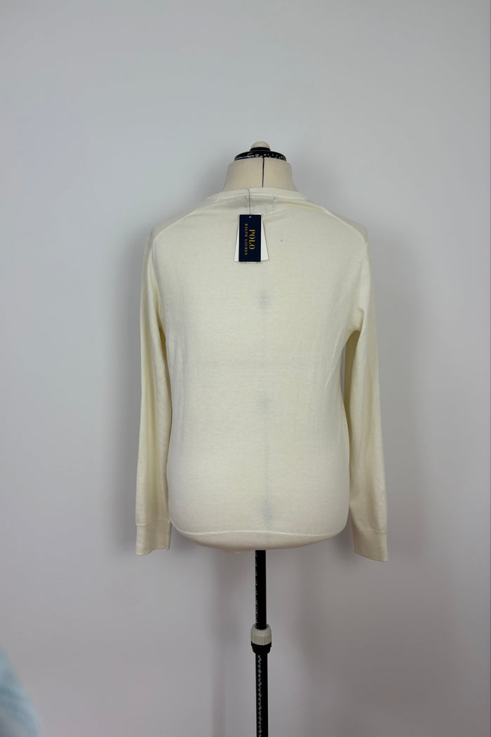 Polo Ralph Lauren Cream Knit Sweater